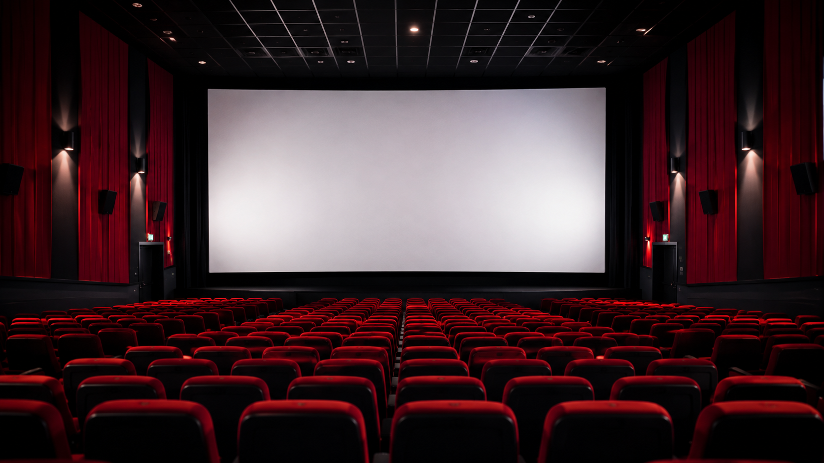 Illustration d'une salle de cin&eacute;ma et d'une pellicule
